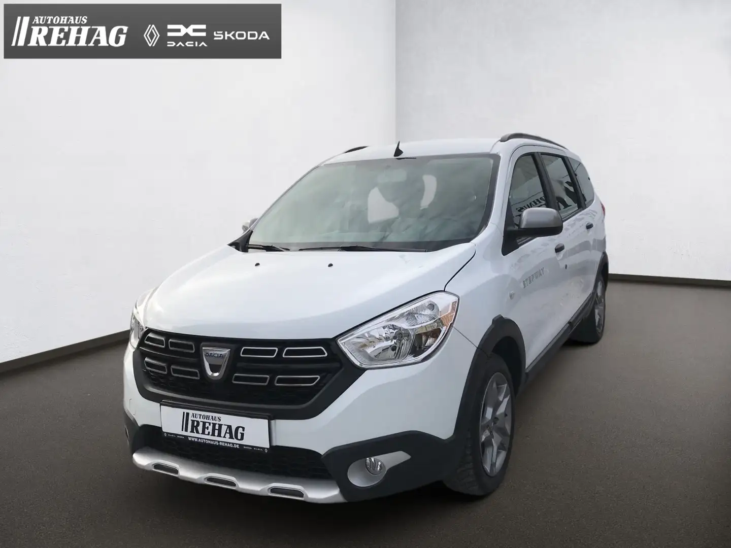 Dacia Lodgy Stepway TCe 130 7-Sitzer *KLIMA*PDC* NAVI* Weiß - 1