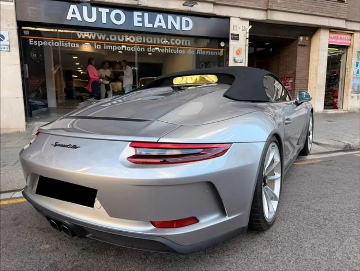 Porsche 991 Speedster Gris - 1