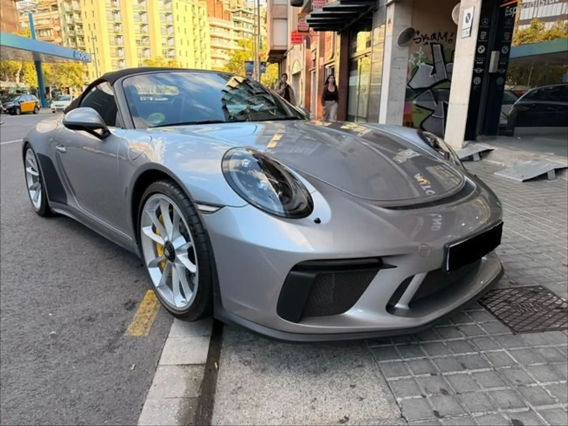 포르쉐 911 Carrera Cabriolet 2019 회색 사진 7