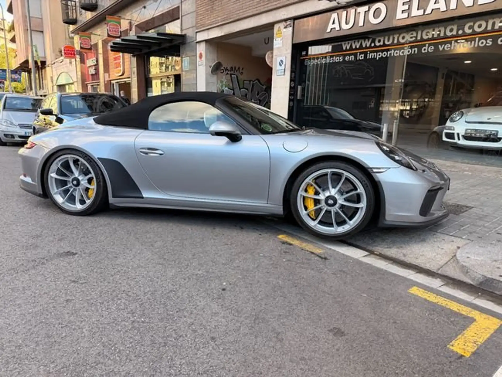 포르쉐 911 Carrera Cabriolet 2019 회색 사진 6