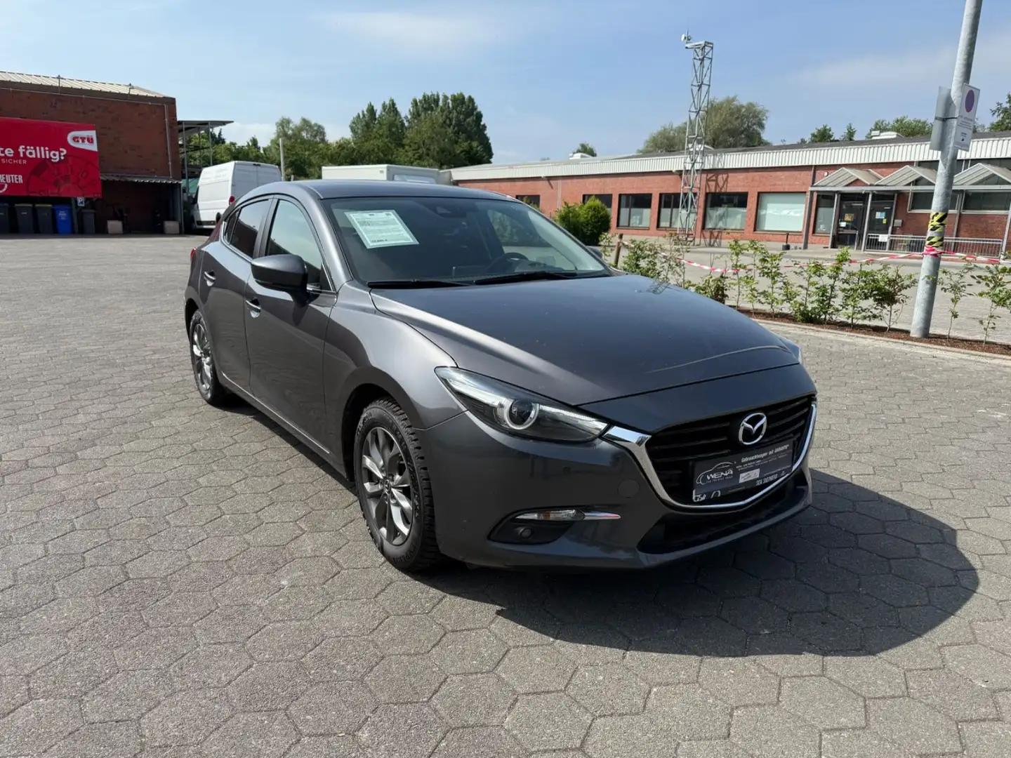 Mazda 3 Lim. Sports-Line*GARANTIE*TOP*BOSE* Gris - 1