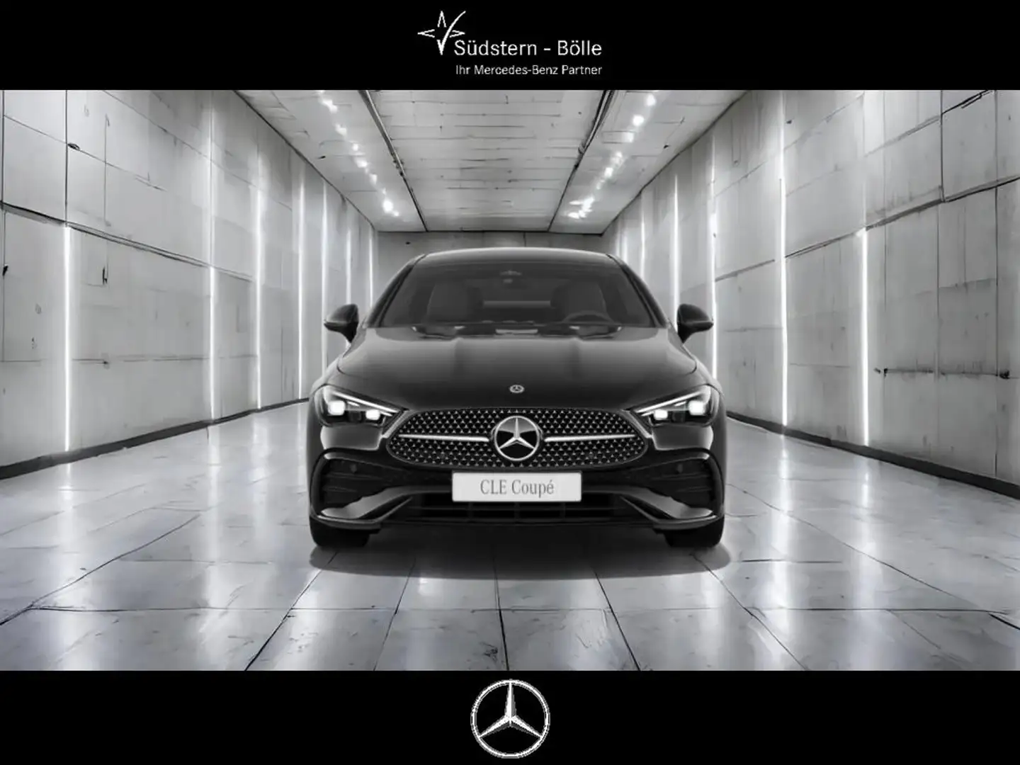 Mercedes-Benz CLE 300 4M Coupé AMG+NIGHT+PANO+DIGIT-LIGHT+RFK Noir - 2