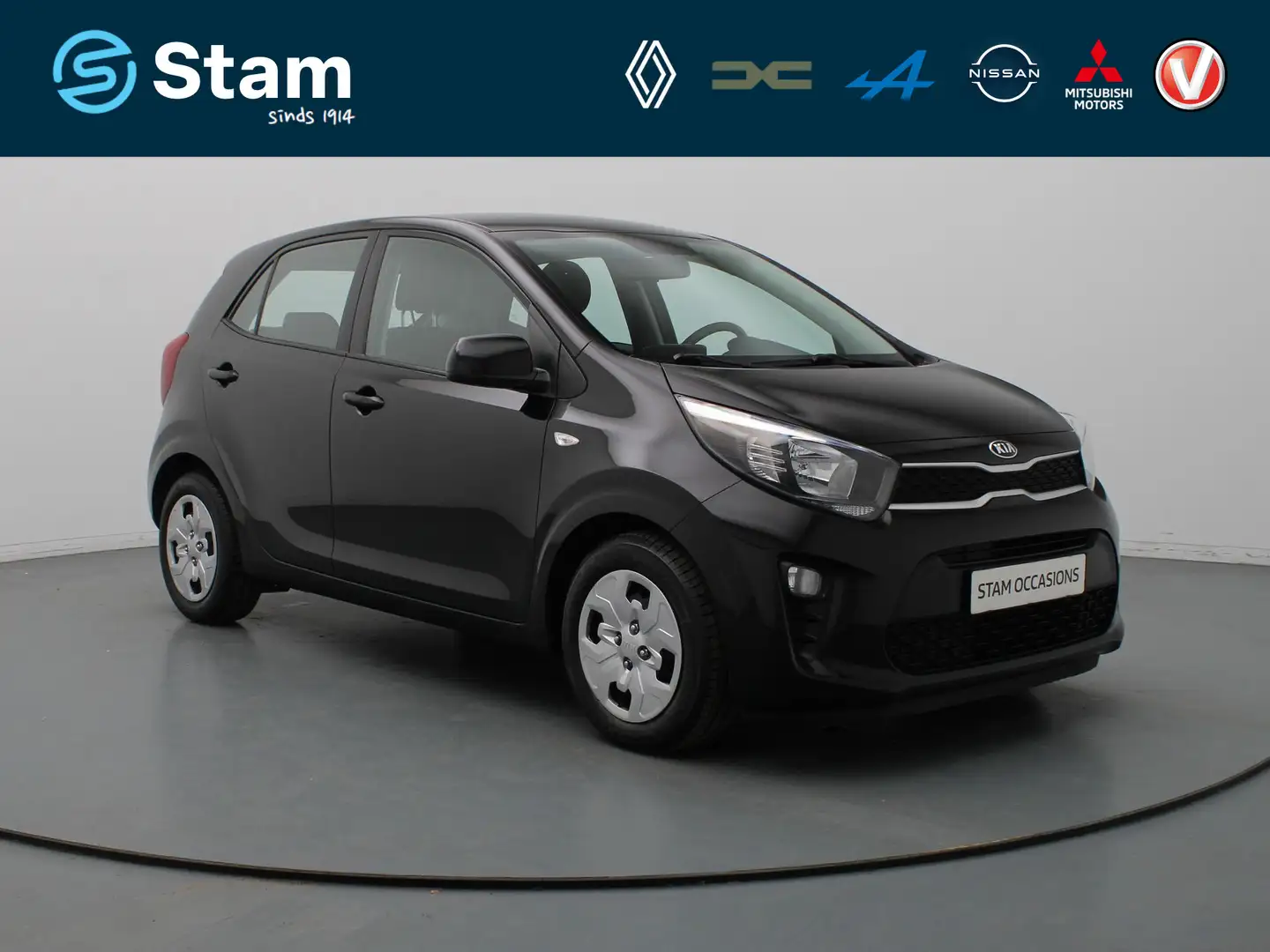 Kia Picanto 67pk MPi ComfortPlusLine Airco | Camera | Carplay Noir - 1