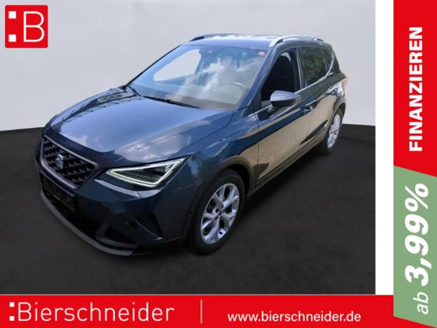 SEAT Arona 1.0 TSI FR-Line AHK REAR VIEW LED NAVI Grau - 1