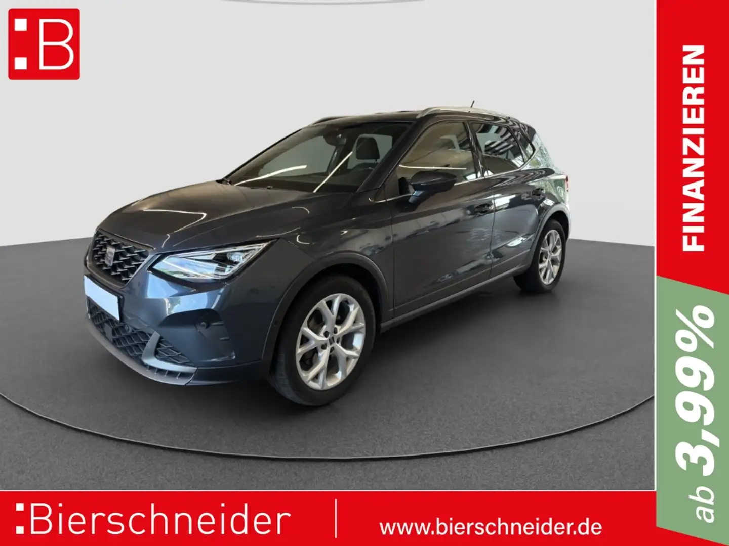 SEAT Arona 1.0 TSI FR-Line AHK REAR VIEW LED NAVI Grau - 1
