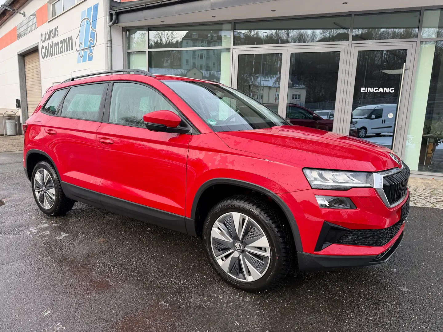 Skoda Karoq Karoq 1.5 TSI DSG Style Garantie 04.2028 ACC AHK Rot - 1