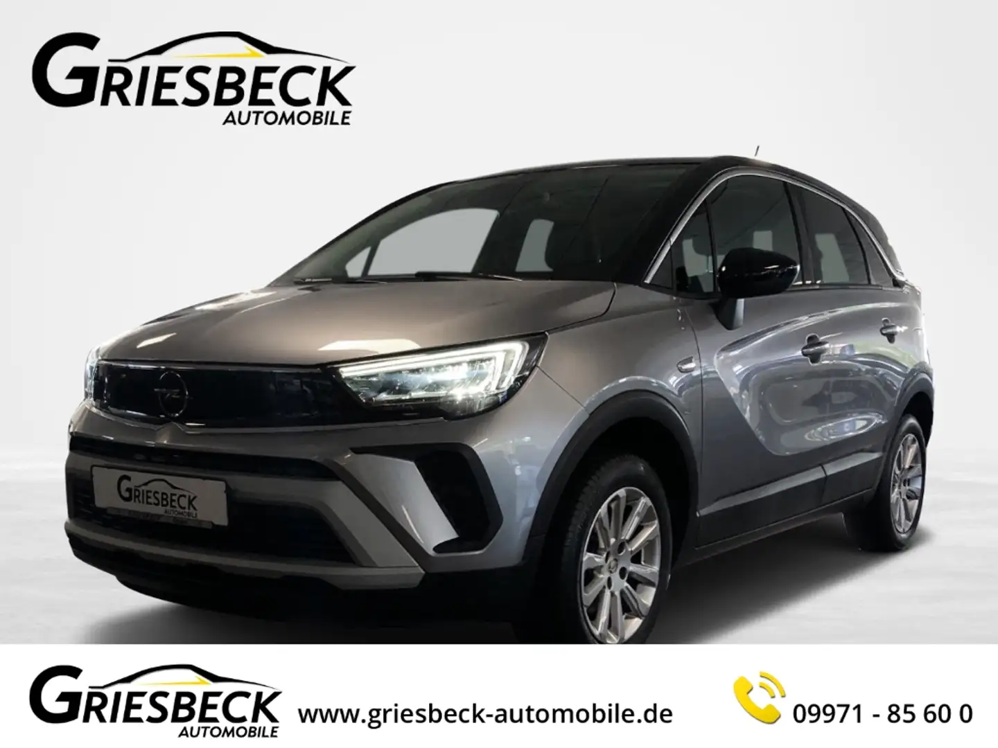 Opel Crossland Elegance 1.2 Turbo EU6d Wegfahrsperre Sitzhzg Navi Grau - 1