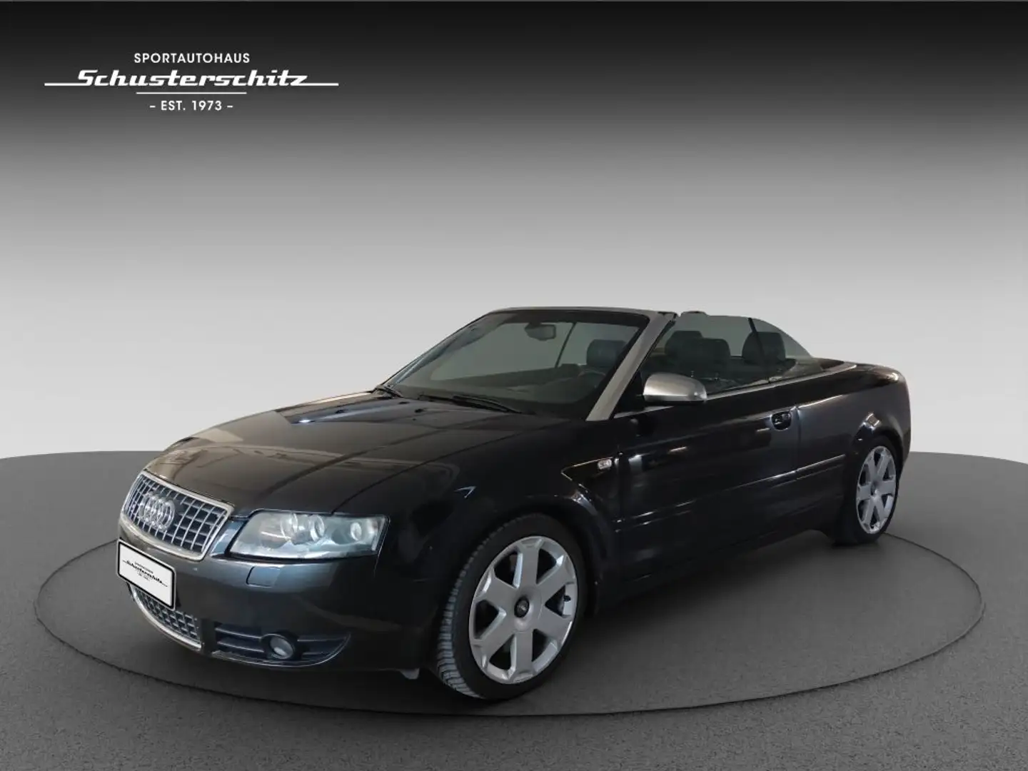 Audi S4 S4 CABRIO 1. HAND SCHALTER DEUTSCHES FZG KD NEU Schwarz - 1