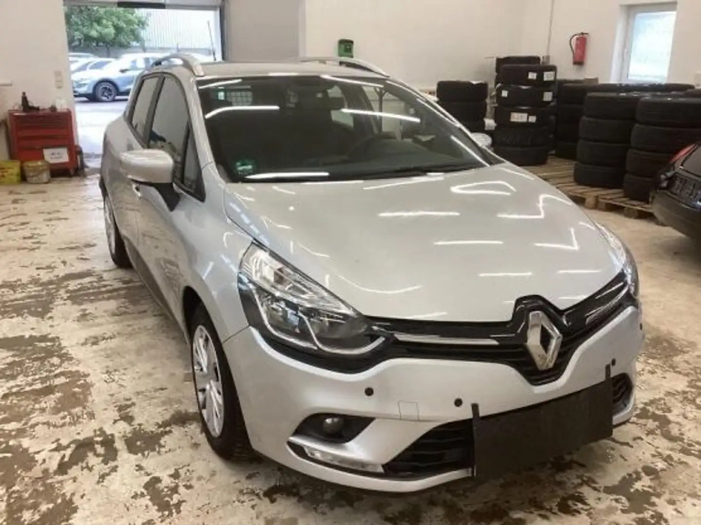 Renault Clio 1.5 Diesel 90PS Navi Klima PDC Grau - 1