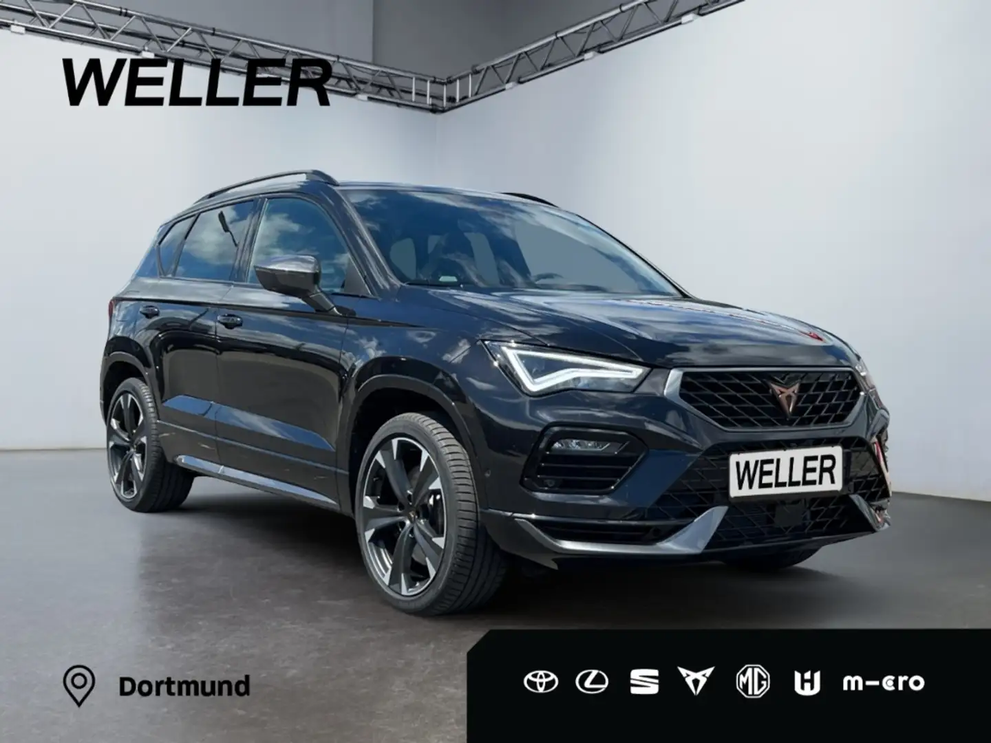 CUPRA Ateca 2.0 TSI 4Drive DSG *AHK*LED*CAM*CarPlay*19''* Schwarz - 2