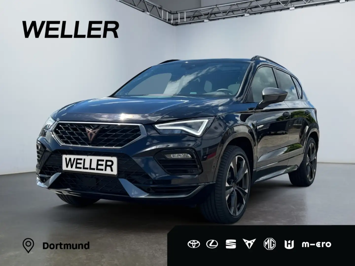 CUPRA Ateca 2.0 TSI 4Drive DSG *AHK*LED*CAM*CarPlay*19''* Schwarz - 1