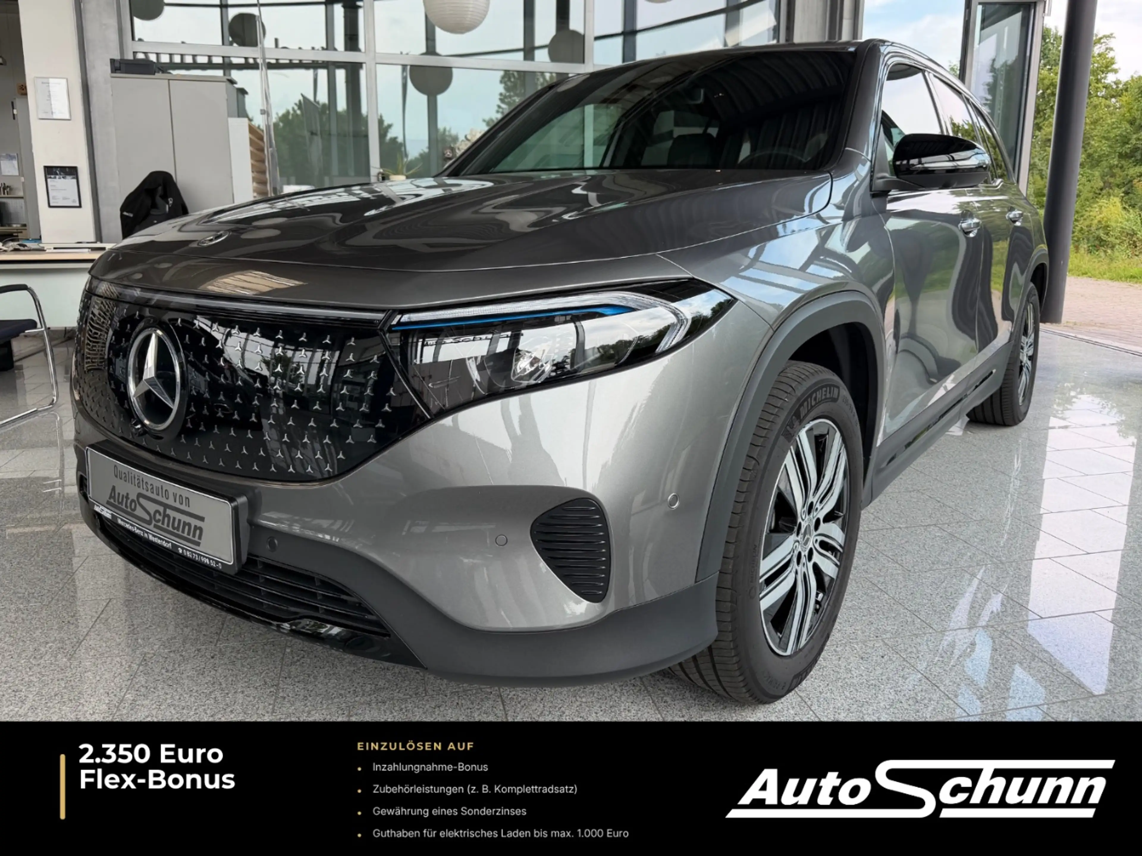 Mercedes-Benz EQB 300 4Matic 360°+Burmester+Distronic+Spur