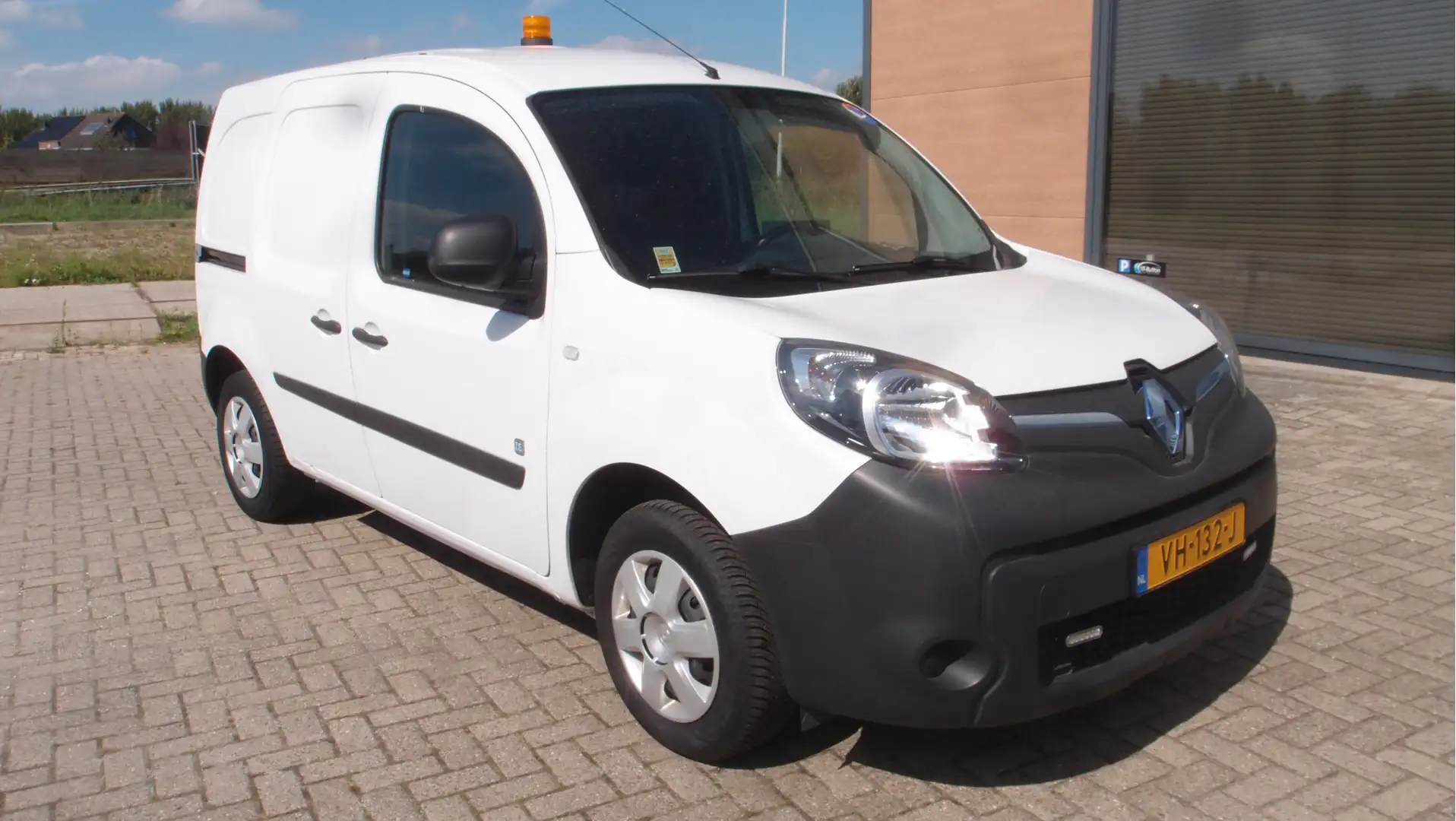 Renault Kangoo Z.E. Express 100km bereik airco 59.000km cruise huur ac Fehér - 2