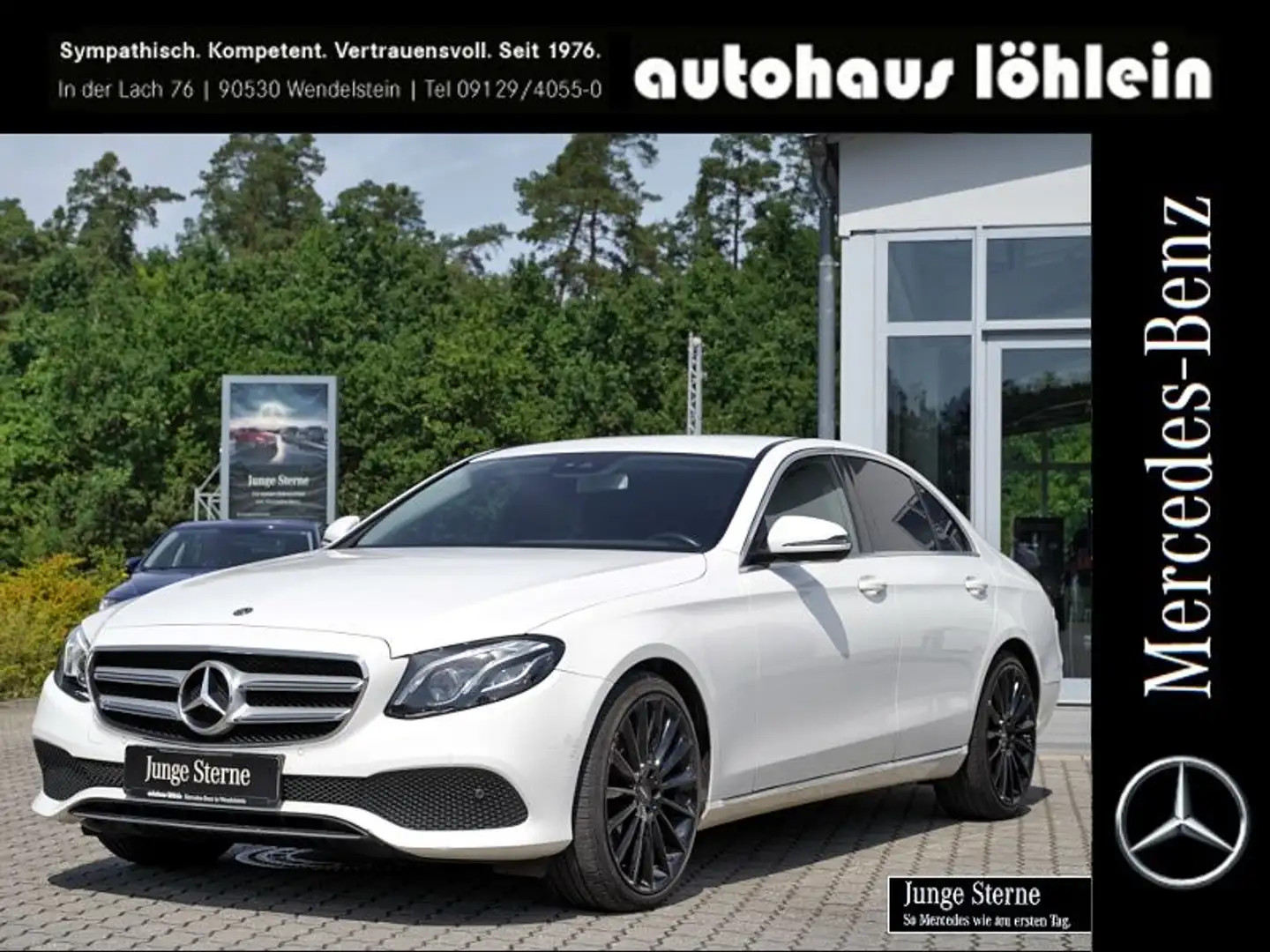 Mercedes-Benz E 220 d AVANTGARDE MULTIBEAM+KAM+TOTW+SHZ+AMB+SP Bianco - 1
