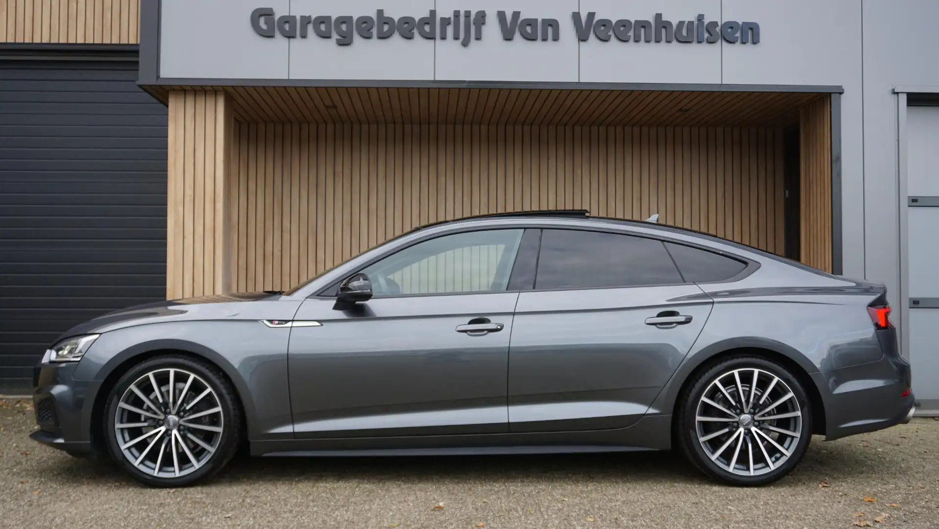Audi A5 Sportback 2.0 TFSI 225pk 2x S-line Black edition P Gris - 2