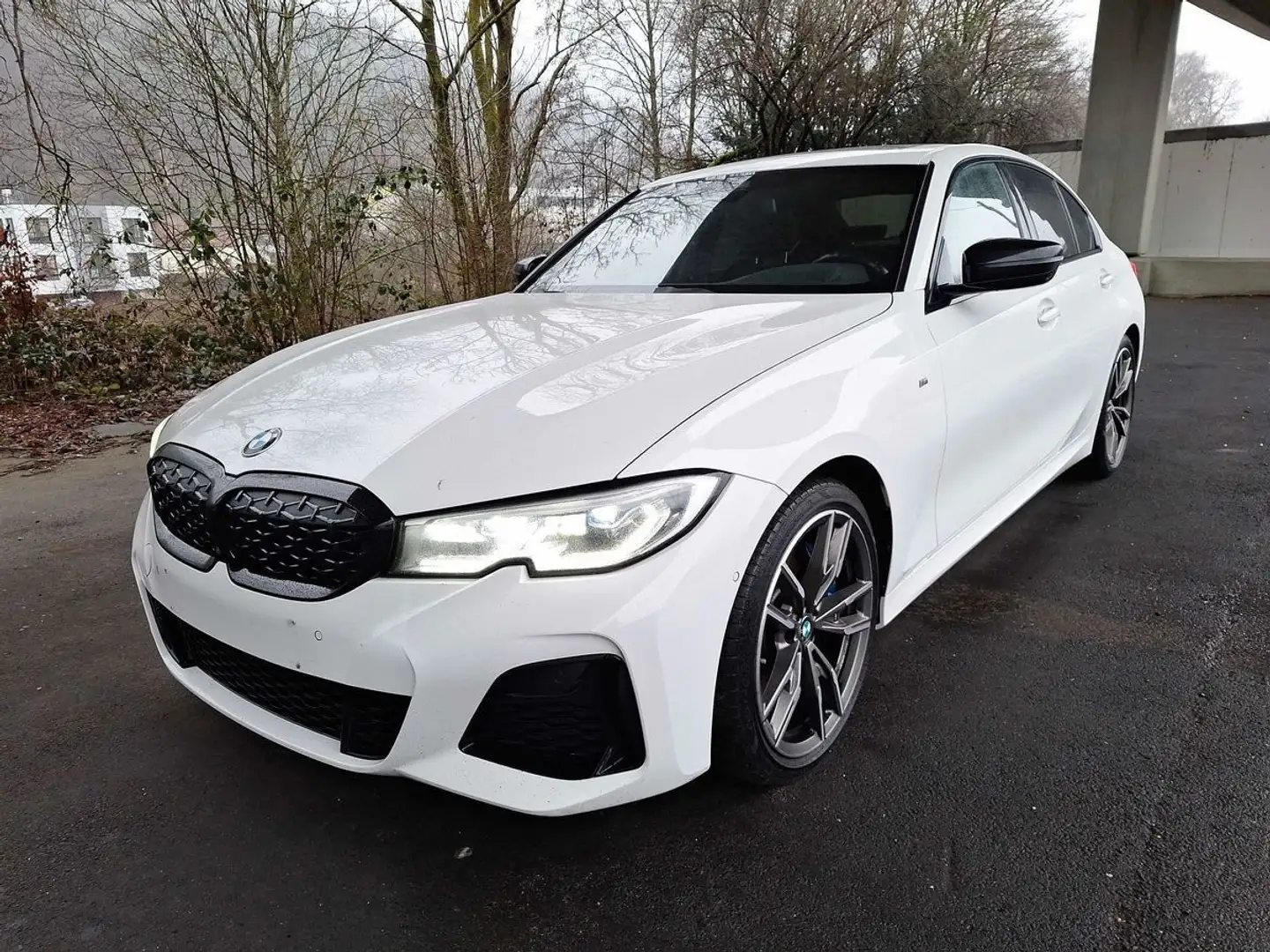 BMW 340 3er M340d xDrive Blanc - 1
