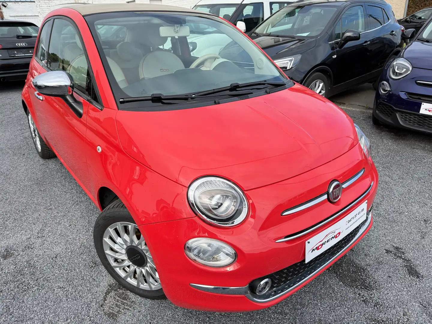 Fiat 500C 500 C 1.2 8V Dualogic Lounge Orange - 1