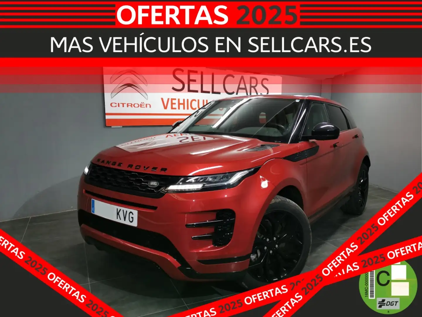 Land Rover Range Rover Evoque 2.0 I4 MHEV R-Dynamic S AWD Aut. 300 Rojo - 1