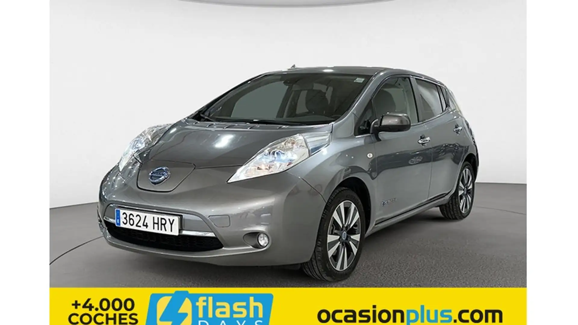 Nissan Leaf Tekna siva - 1