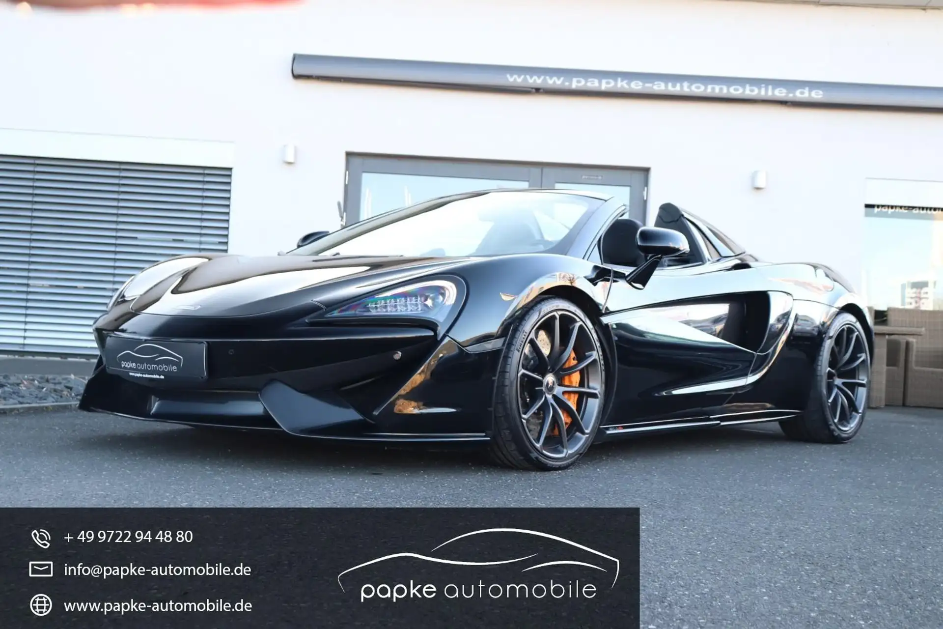 맥라렌 570S 570 Sport Spider 2019 검정 사진 1