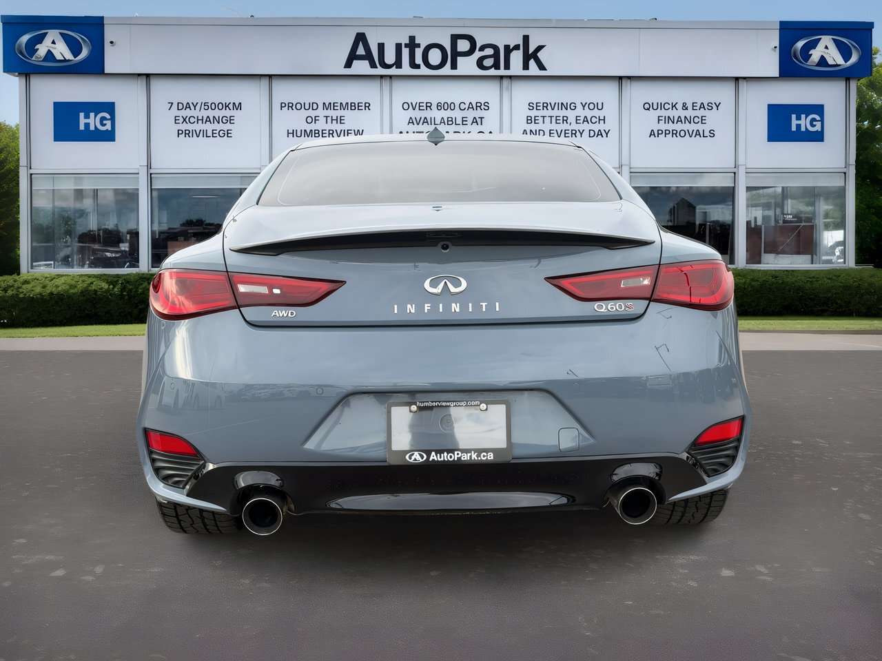 2021 Infiniti Q60 Red Sport 400 AWD Red Leather Seats | 360 Camera — снимка 1
