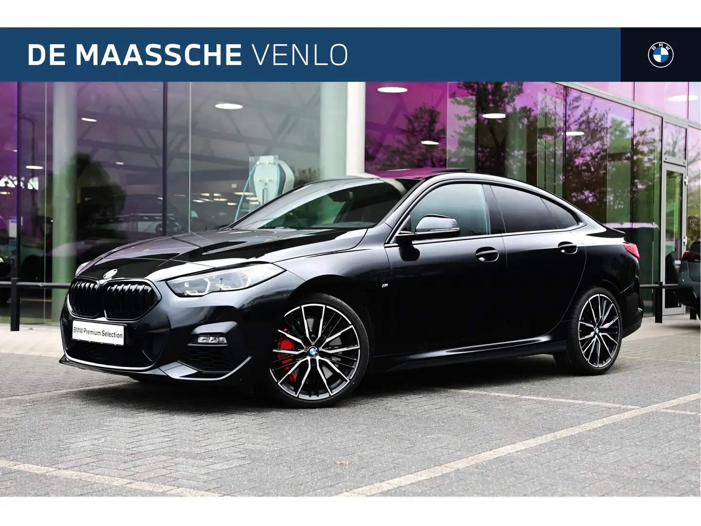 BMW 220 2 Serie Gran Coupé 220i High Executive M Sport Aut Zwart - 1