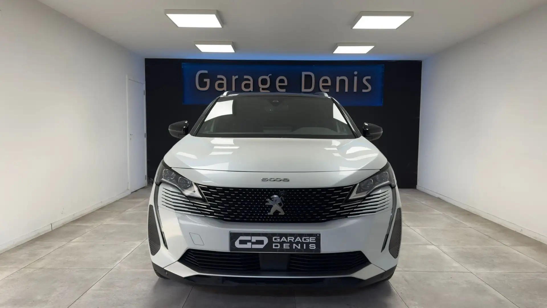 Peugeot 5008 1.2 PACK GT 7PLACES*BOITE-AUTO*GPS+CAMERA*LED*CUIR Wit - 2