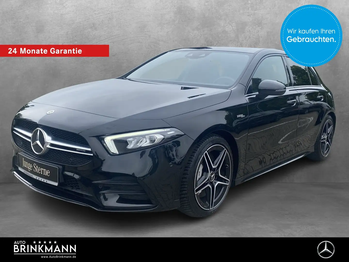 Mercedes-Benz A 35 AMG A 35 AMG 4M LED/PANO/KAMERA/NIGHT/MBUX AMG Line Schwarz - 1