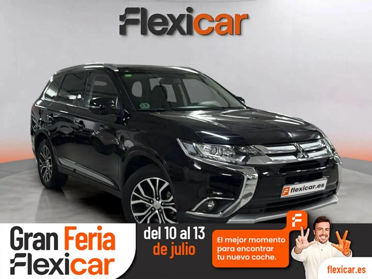 Mitsubishi Outlander 200 MPI Motion CVT 2WD 5 Plazas Negro - 1