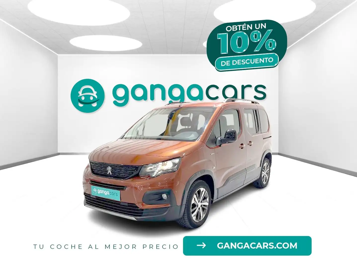 Peugeot Rifter Access Long PureTech 81kW Naranja - 1