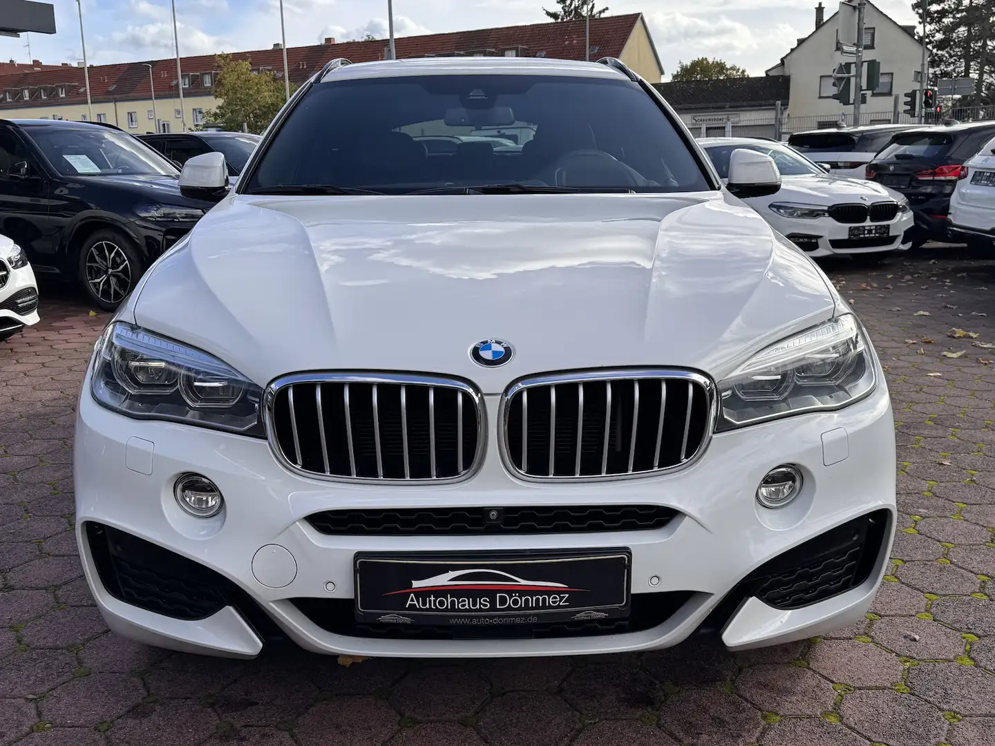 BMW X6 xDrive40d M SPORT AHK ACC HUD LED H&K 360° Weiß - 2