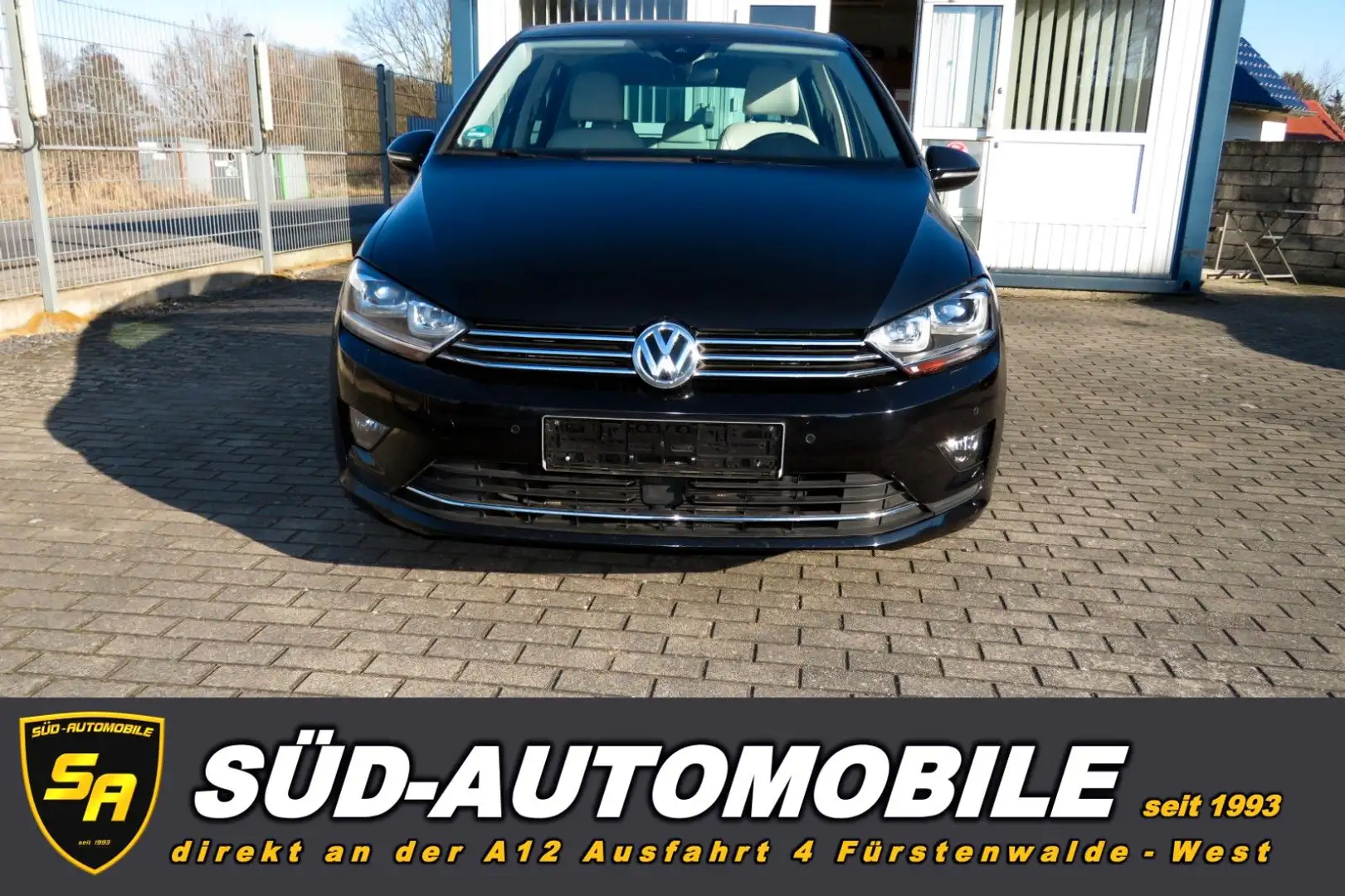Volkswagen Golf Sportsvan VII Highline DSG NAVI Leder 1.Hd. Nero - 2