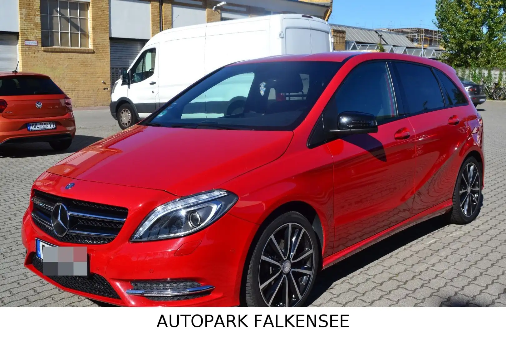 Mercedes-Benz B 200 CDI SPORTPAKET AUTOMATIK NUR 98TKM+SAUBER Rouge - 1