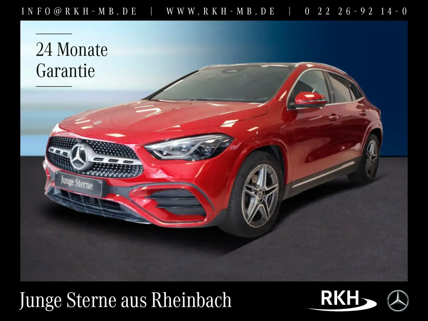 Mercedes-Benz GLA 200 GLA 200 AMG Line/Navi/Pano.-Dach/Distronic/Autom. Rot - 1