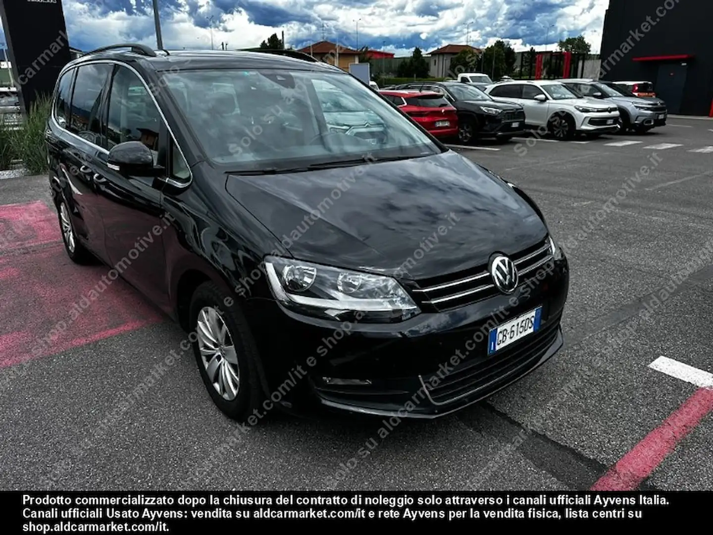 Volkswagen Sharan Sharan II 2015 2.0 tdi Business dsg Nero - 1