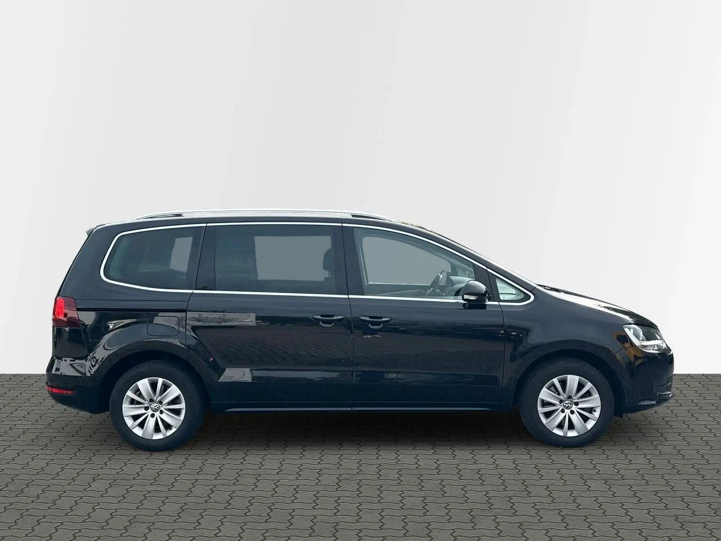 Volkswagen Sharan 2.0 TDI*7.Sitzer*Kamera*Navi*2.Hand*TÜV* Schwarz - 2