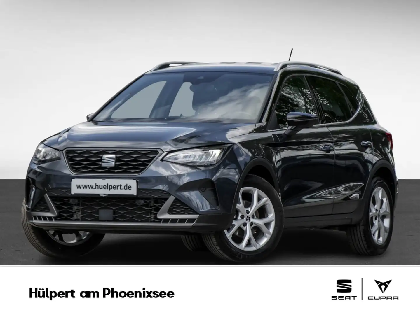 SEAT Arona 1.0 FR CAM ACC LM17 CARPLAY SITZHEIZUNG Grijs - 1