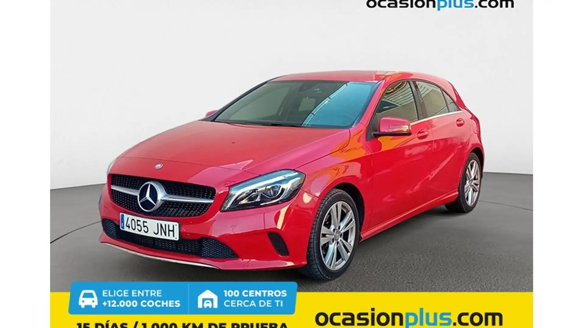 Mercedes-Benz A 180 180CDI BE Urban 7G-DCT Rojo - 1