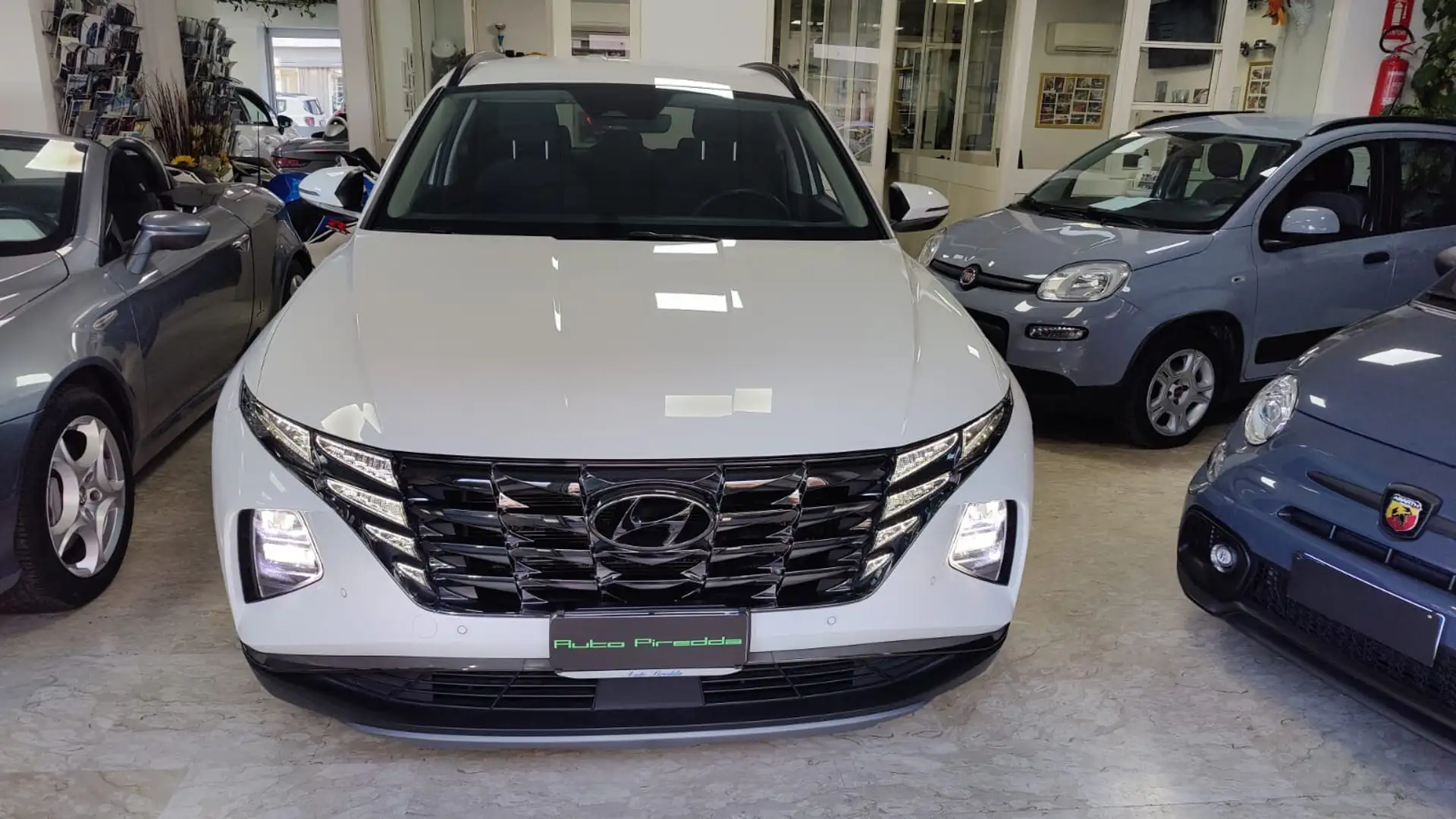 Hyundai TUCSON 1.6 HEV aut.Exellence Blanc - 2