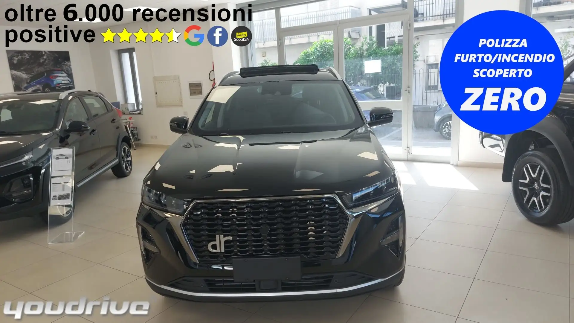 DR Automobiles DR6.0 1.6 DCT Bi-Fuel GPL KM0 Negro - 1