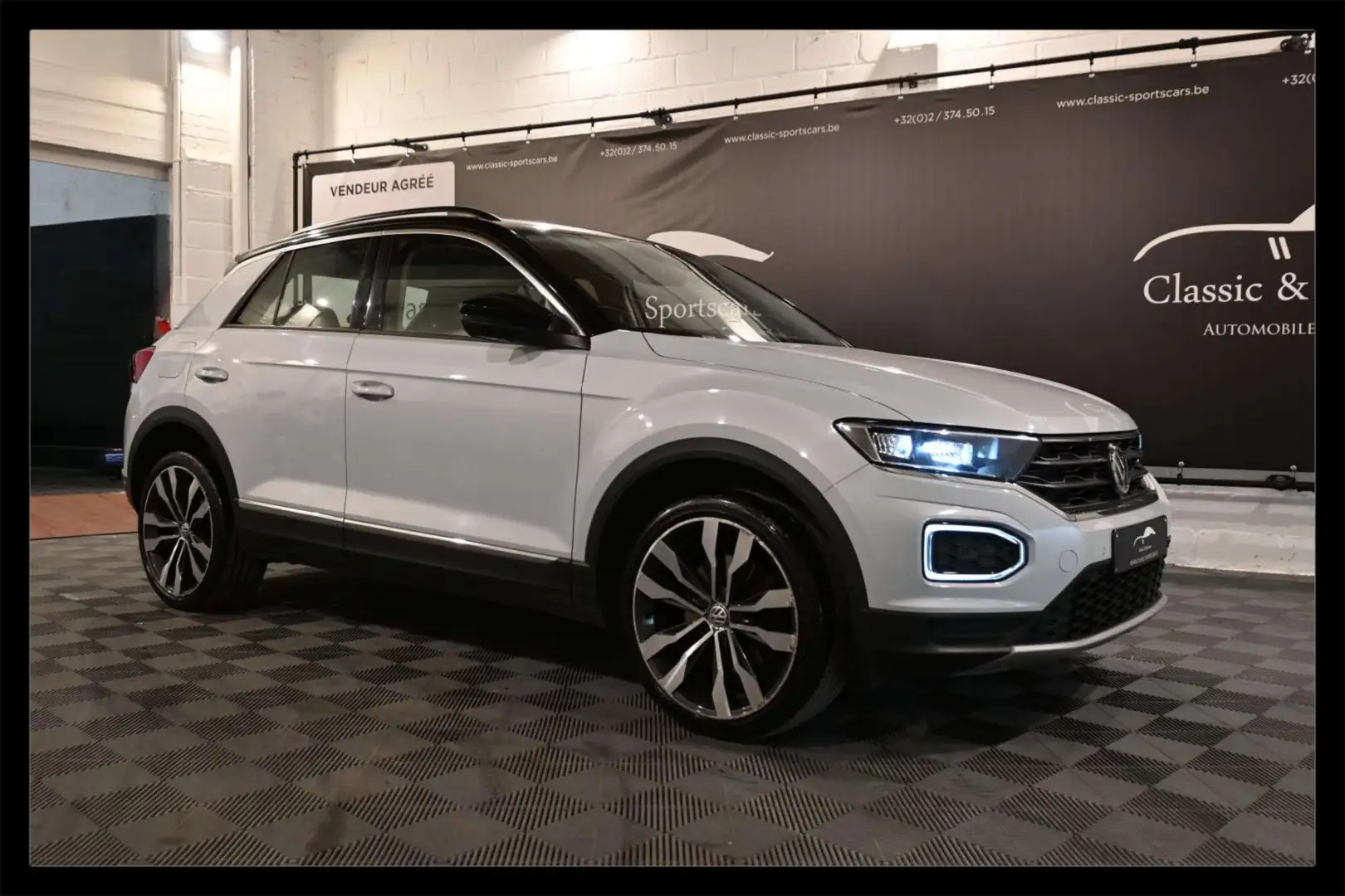 Volkswagen T-Roc 1.5 TSI DSG / CARPLAY / DISTRONIC / LEDS / LANE Blanc - 1