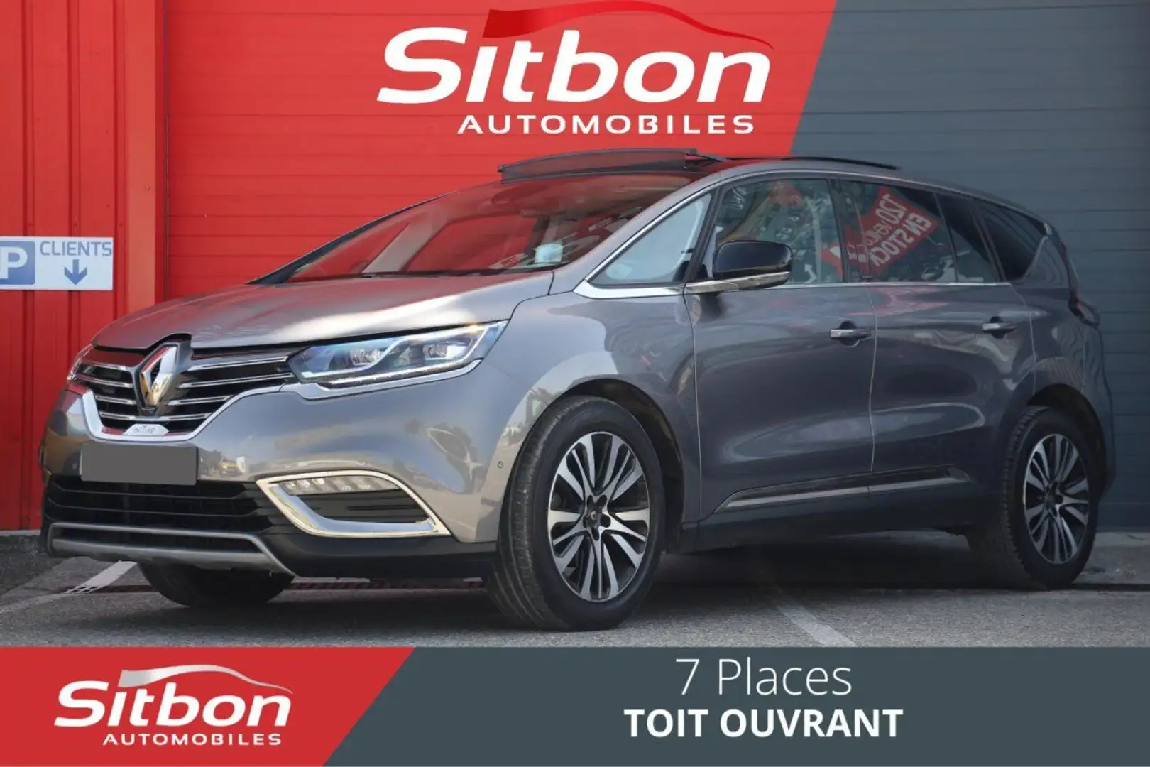 Renault Espace 1.6 Energy dCi 160 CV EDC Gris - 1