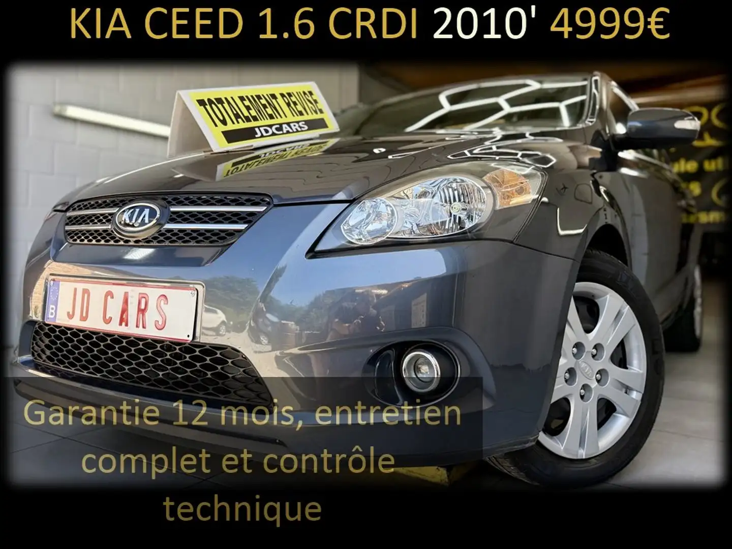 Kia Ceed / cee'd Cee'D 1.6 CRDi LX ISG EcoDynamics Grijs - 1