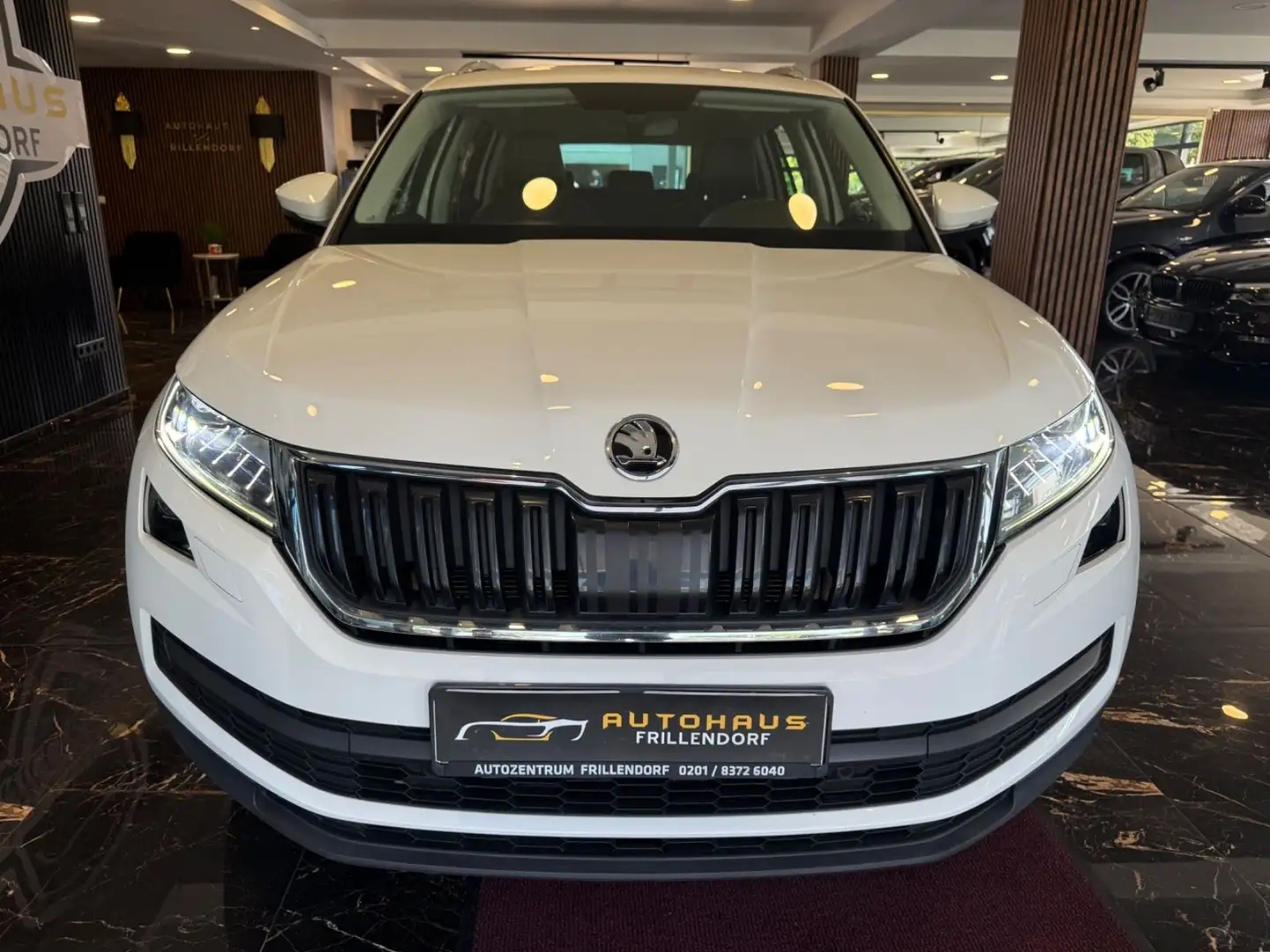 Skoda Kodiaq 2,0 TDI Style 4x4 DSG!! 7 SITZER!! 76TKM Blanc - 2