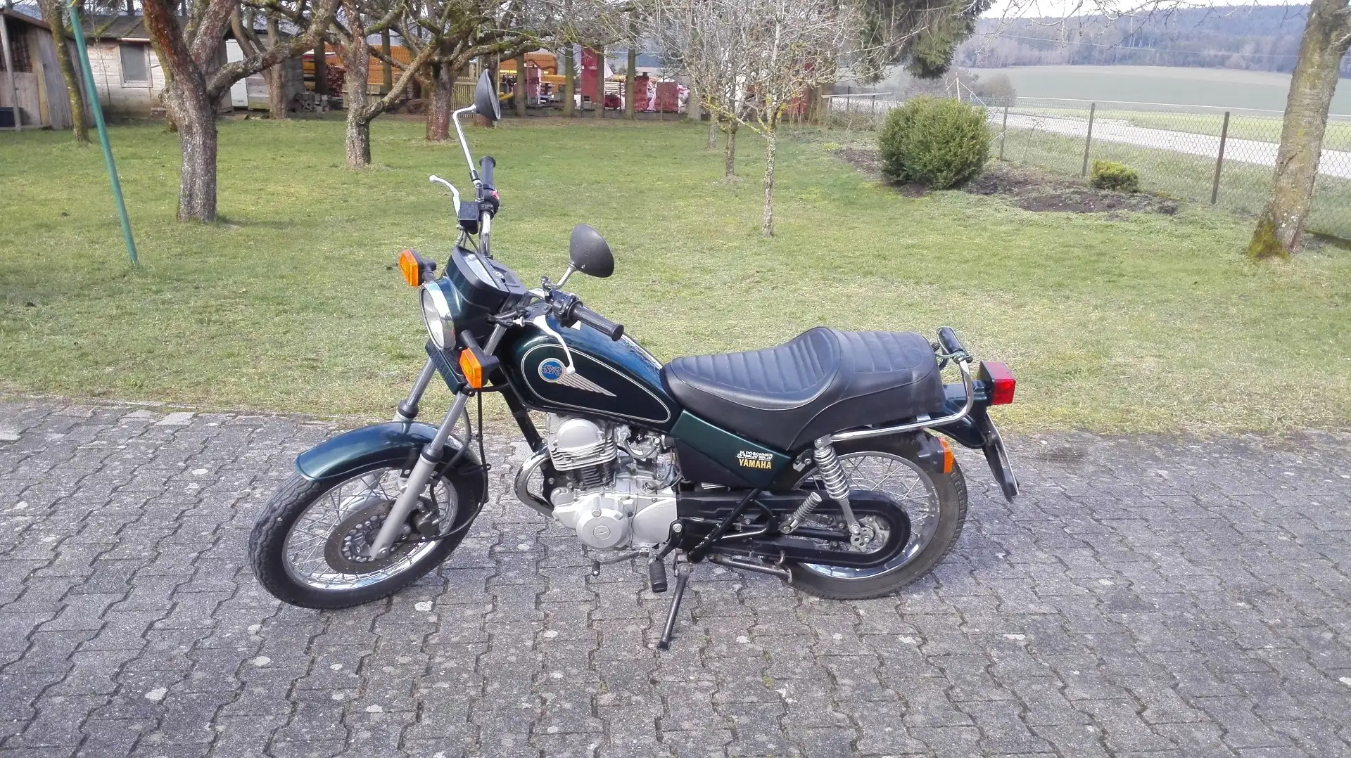 Yamaha SR 125 Green - 1