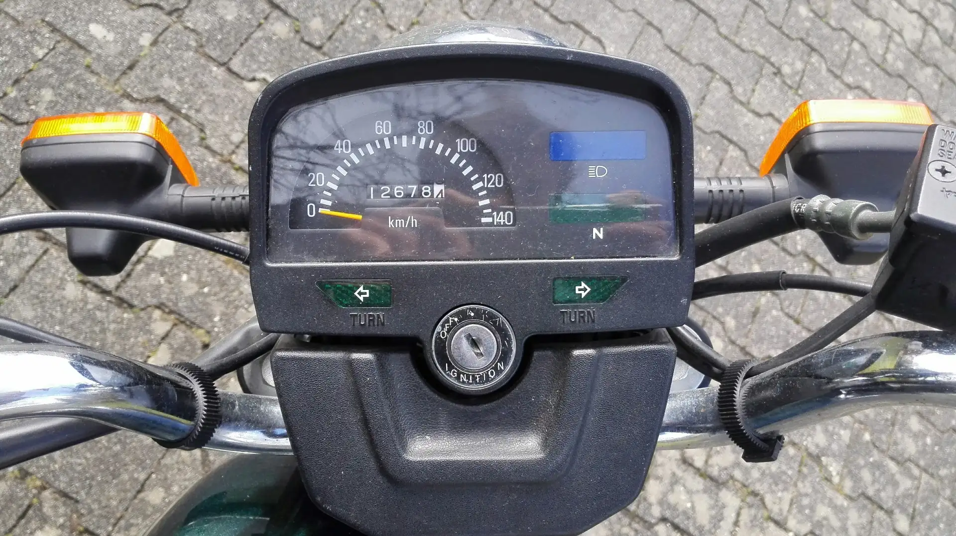 Yamaha SR 125 Green - 2