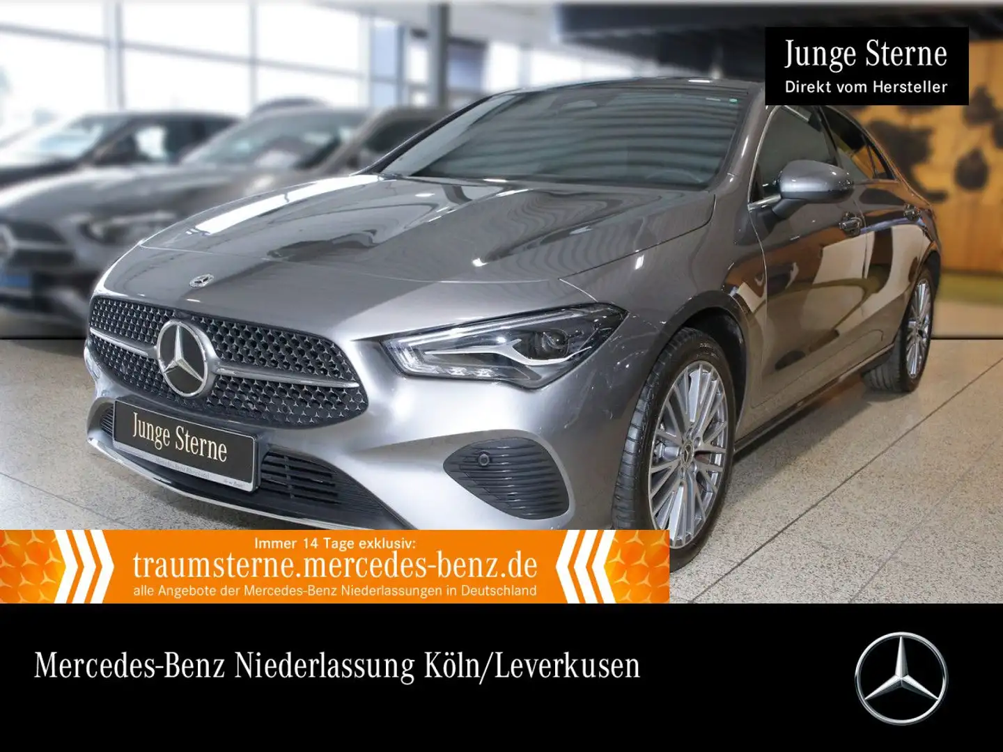 Mercedes-Benz CLA 250 e PROGRESSIVE+PANO+AHK+LED+KAMERA+8G Grau - 1