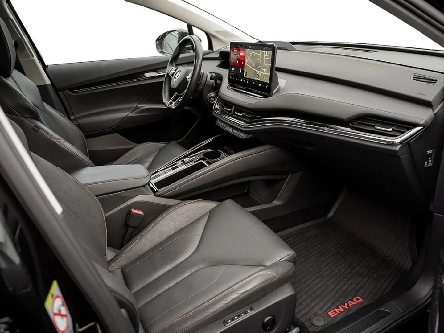 Skoda Enyaq iV 80 Suite AHK PANO GRA PDC KAM NAVI L Schwarz - 2