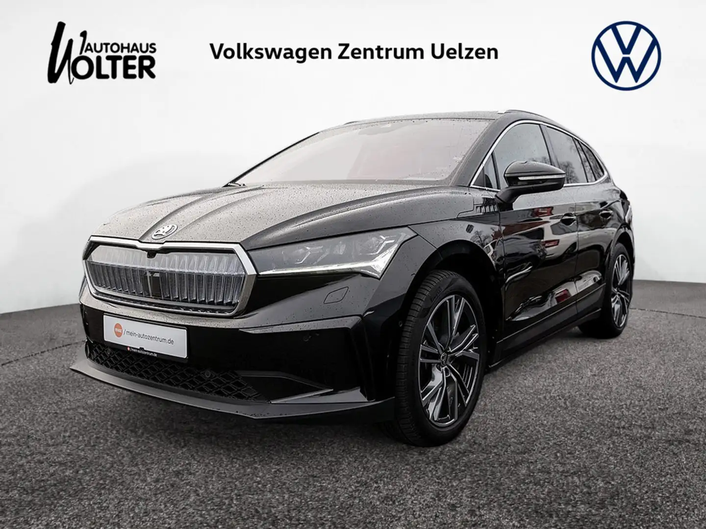 Skoda Enyaq iV 80 Suite AHK PANO GRA PDC KAM NAVI L Schwarz - 1