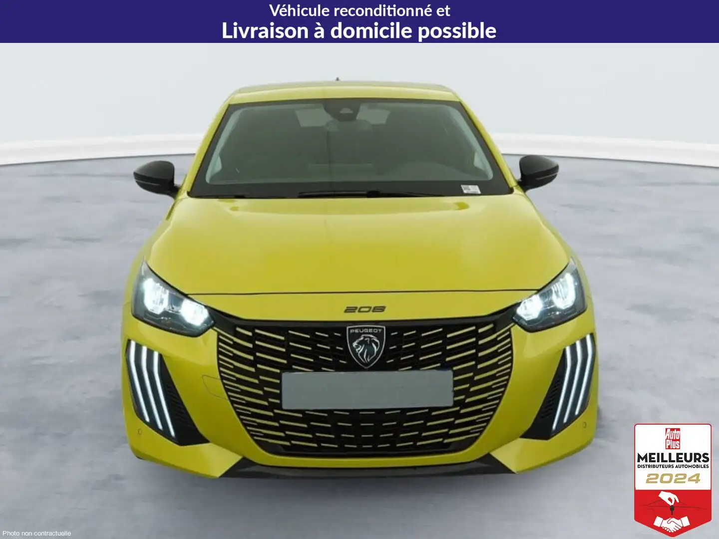 Peugeot 208 PureTech 100 S S BVM6 Allure Jaune - 2
